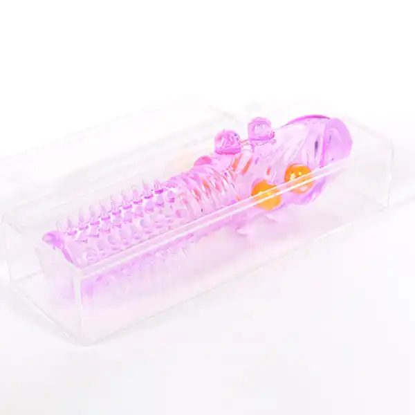 Penis Sleeve Crystal Dotted Extended Pleasure Condom