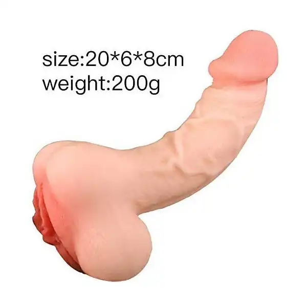 Realistic Penis Extender Sleeve With Attached Vagina