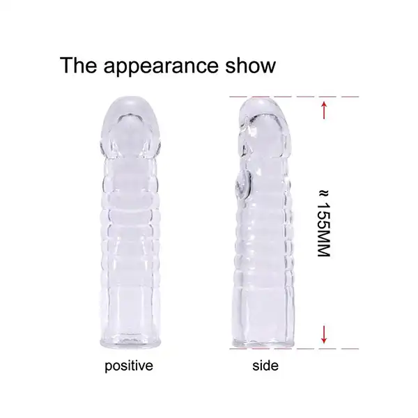 Soft Spike Penis Enlargement Sleeve Condom