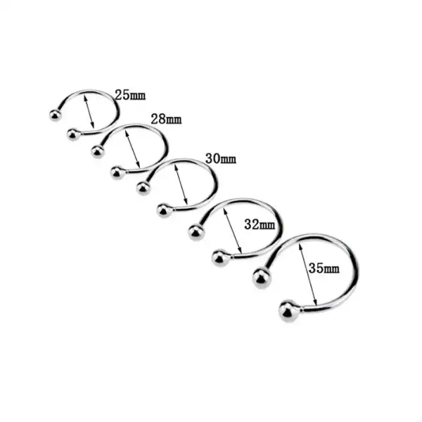 Stainless Steel 5 Size Cock Ring for Men Cock Ring For Men