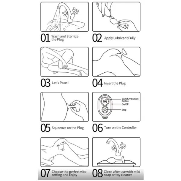 Stainless Steel Anal Vibrators For Men Prostate