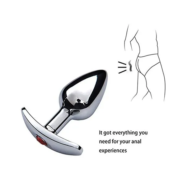 Small Metal Anchor Butt Plug