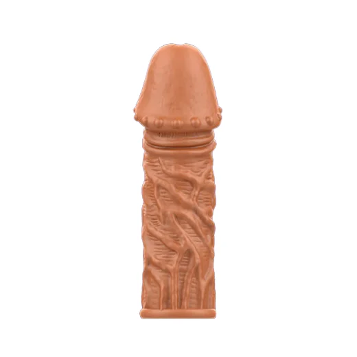 Stronger Mortar Liquid Silicone Penis Extender Sleeve