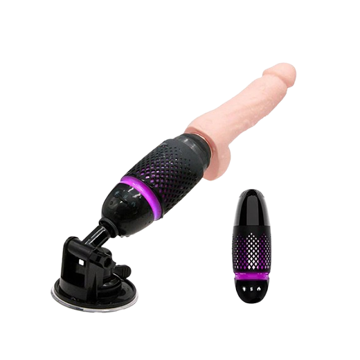 Super Mini Remote Fuck Machine With Realistic Dildo