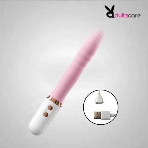 Telescopic Thrusting Vibrator Hidden dildo
