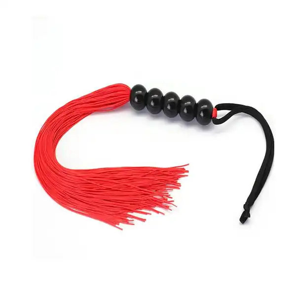 Tiny Silicone Tassel Spanking Whip slap