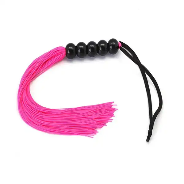 Tiny Silicone Tassel Spanking Whip slap