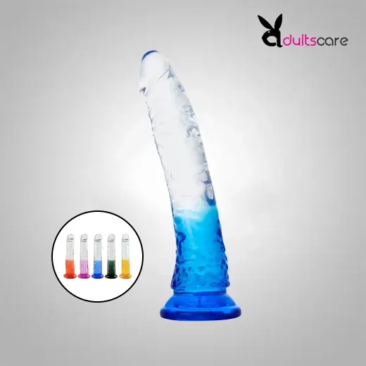 Transparent Anal Dildo With Suction Cup