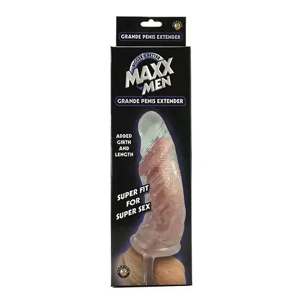 Transparent Men Penis Sleeve Extender