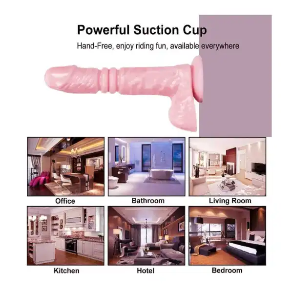 USB Charger Remote Control Up & Down Dildo