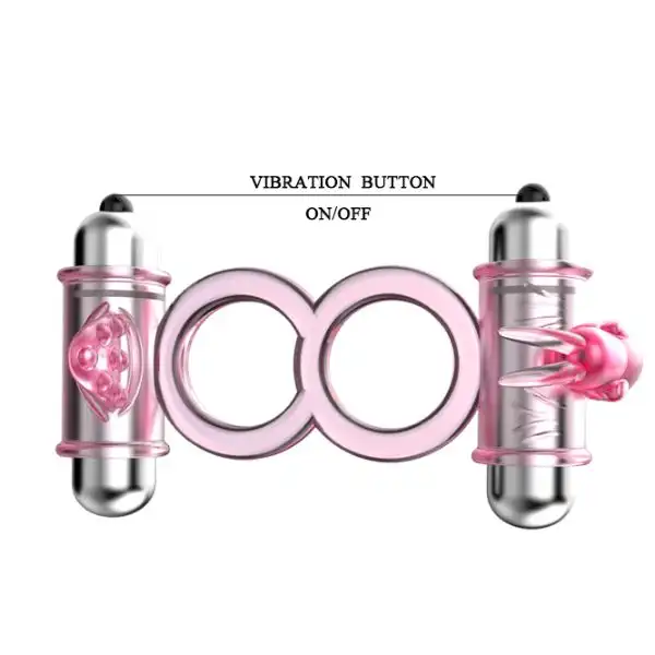 Double Vibrating Cock Ring