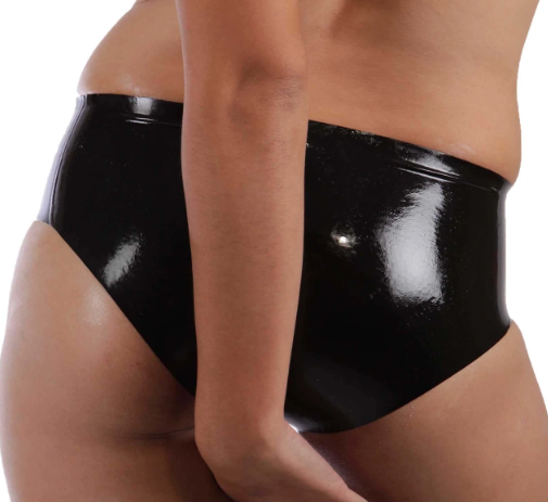 Female Crotchless Zip Thong