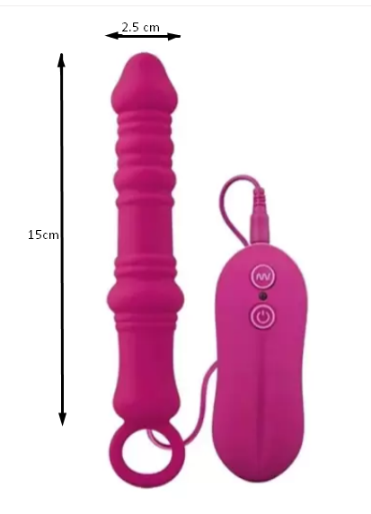 Dutch Cannon 10 Mode Anal Plug Vibrator With Remote