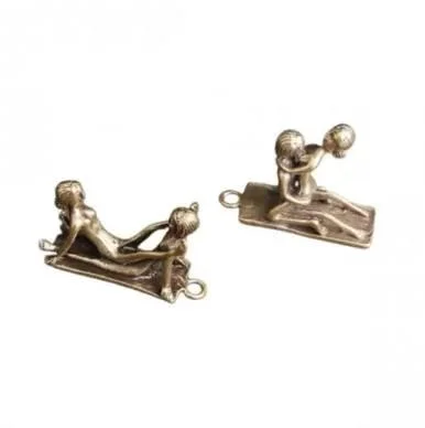 4 pcs Sex Positions Keychain Set