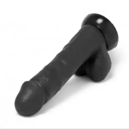 10 Inch Phantom Black Dildo with Suction