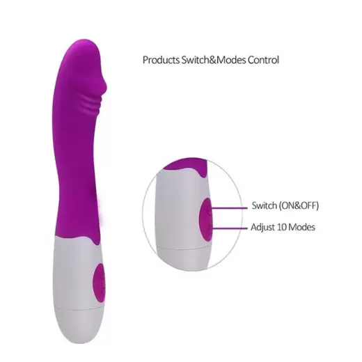 10 speed G Spot Dildo Vibrator For Clitoris Vaginal Stimulation