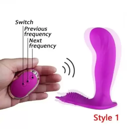 10 Frequency Remote Control Wearable Pantie Vibrator