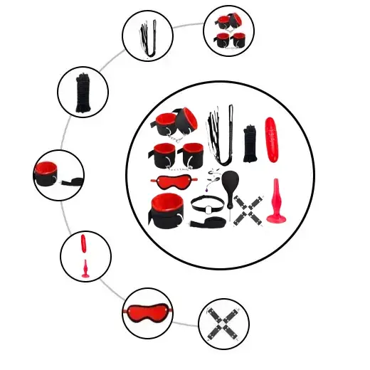 12PCS BDSM Couple Kit