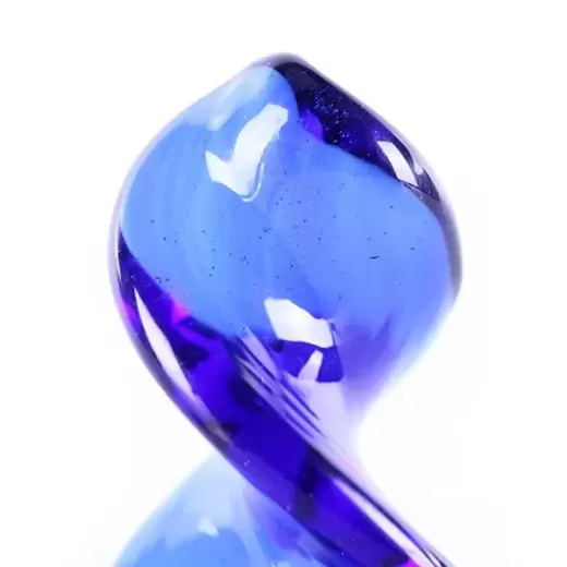 Glass Screw anal dildo butt plug