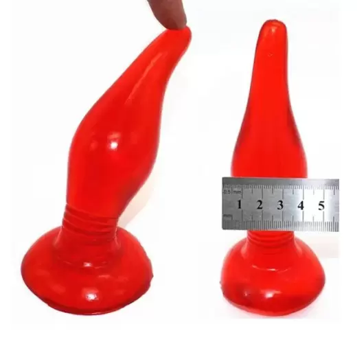 Jelly Unisex Butt Plug With Strong Sucker