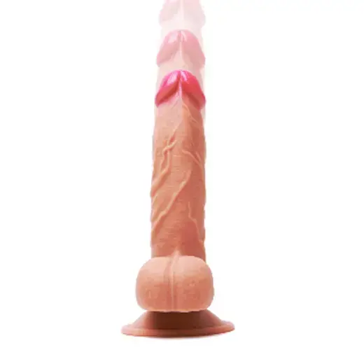 Powerful Thrusting Rotating Head Vibration Wireless Remote Dildo