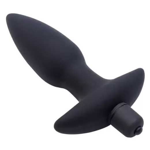 Smooth Silicone Anal Plug Vibrating Butt Plug For men and women