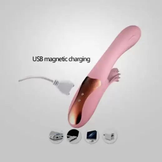 41.2 C intelligent wand multiple tongue G spot rabbit vibrator