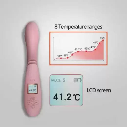 41.2 C intelligent wand multiple tongue G spot rabbit vibrator