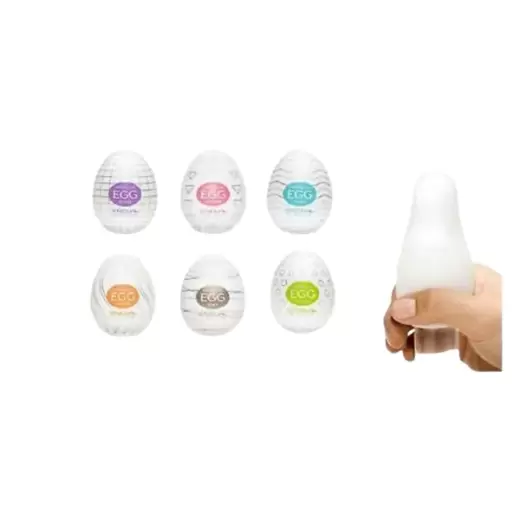 6PCS TENGA EASY BEAT EGG MASTURBATOR