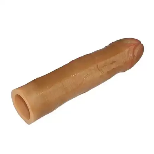 7 Inch realstic smooth silicone penis sleeve