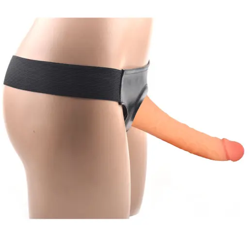 8 Inch Hollow Strap on Harness Dildo