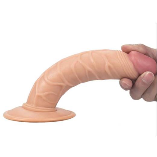 8 Inch Strong Suction Dildo Without Balls