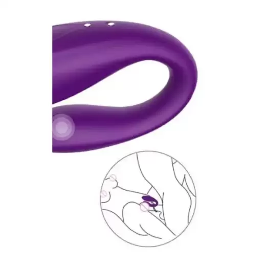 APP Control Satisfyer Clitoral and G-Spot panty Vibrator