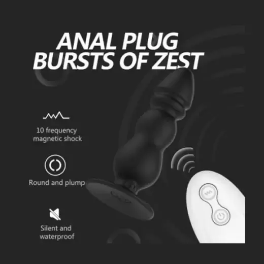 Remote Control Anal Beads Prostate Massager