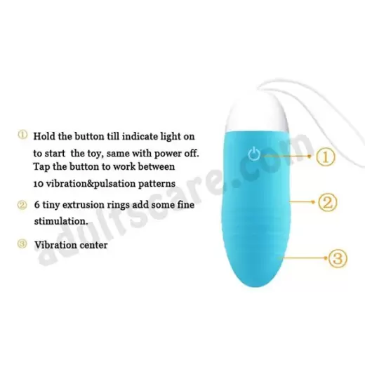 App Wireless Jumping Egg Vibrator with Smart Phone Application