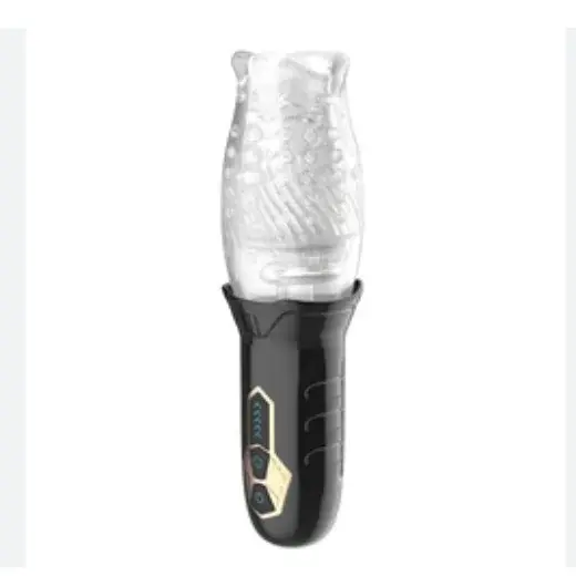 Automatic Transparent Vibrating Masturbation Cup For Male