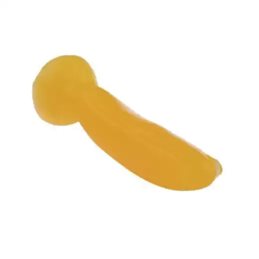 Banana Dildo Hands Free Masturbator for Women Soft Suction Cup Rubber Penis