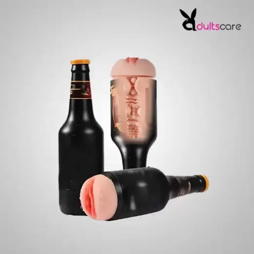 Beer Bottle Male Masturbation Cup Masturbator