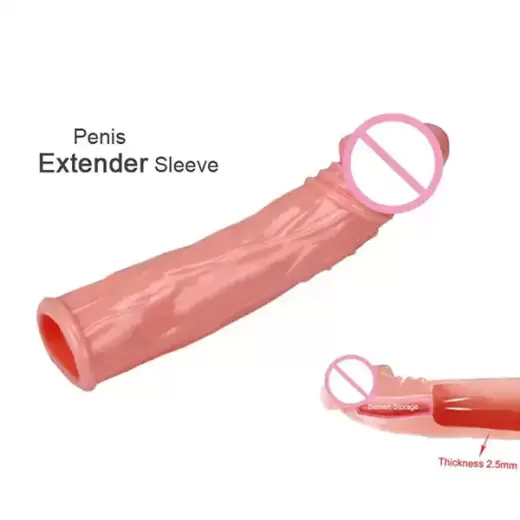Big Penis Reusable Condom Sleeve