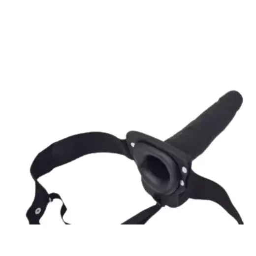 Hollow Strap On Dildo With Balls