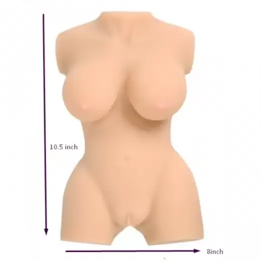 Realistic  Body Plum Breast Silicone Doll