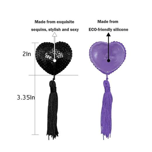 Breast Bra Tassel Nipple Cover Pasties Petal Stickers For Women