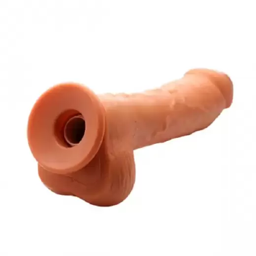 2 in 1 Chocho Soft Dildo With Vibrating Bullet