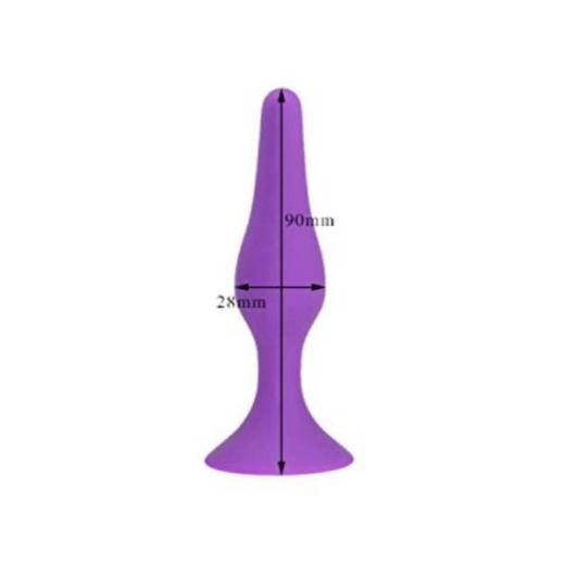 Comfortable Silicone Anal Plug Suction