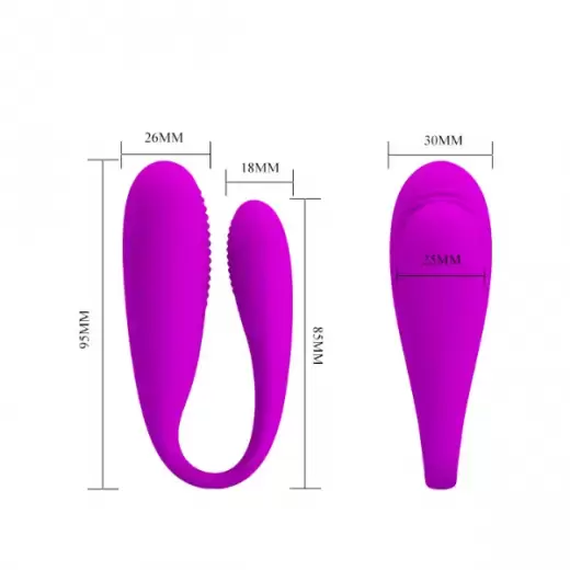 Pretty Love Rechargeable Couple Vibrator