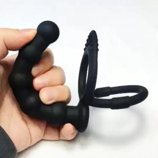 Double Penetration For Couples Anal Beads Butt Plug