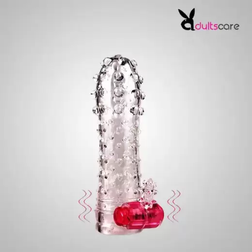 Crystal Reusable Condoms For Men With Vibration
