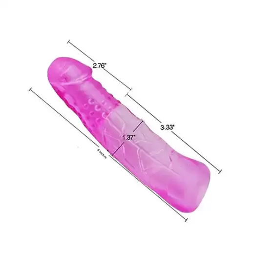 James Love Crystal Soft Penis Extender Sleeve Condom (70mm)