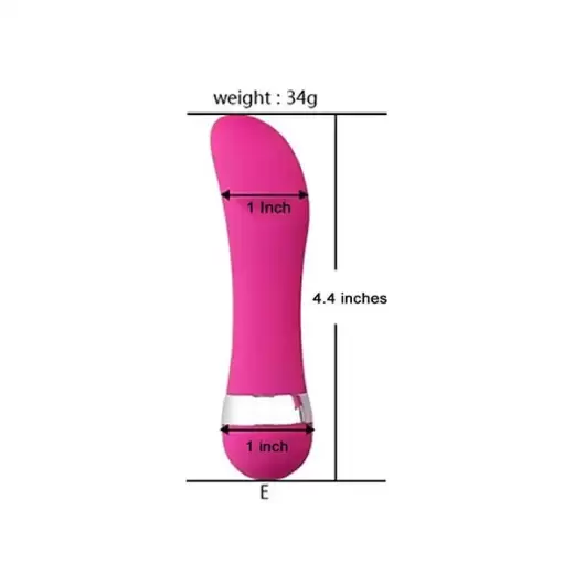 Dolphin Shape Mini Pink Vibrator Massager