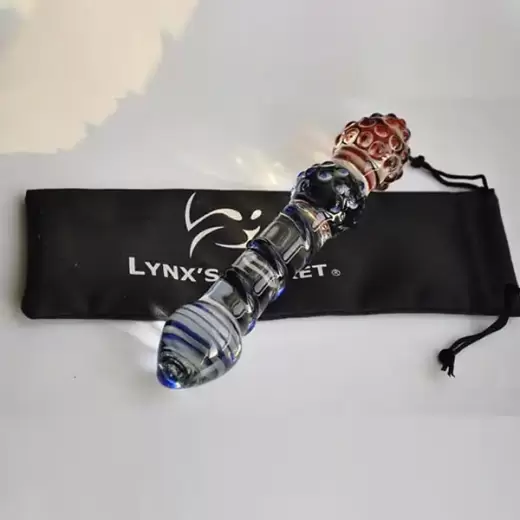 Double End Penis Glass Dildo